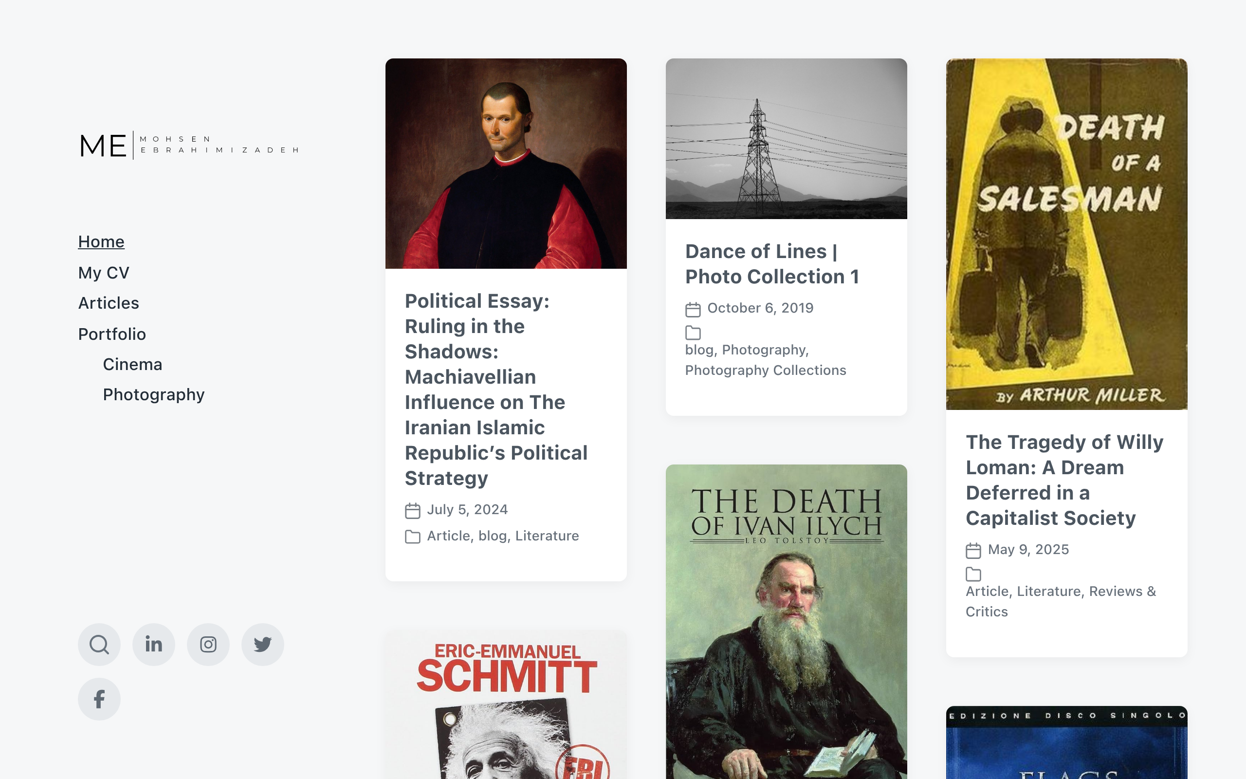 ebmohsen.com - Personal Portfolio